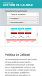 Mobile Screenshot of gestioncalidad.uac.edu.co